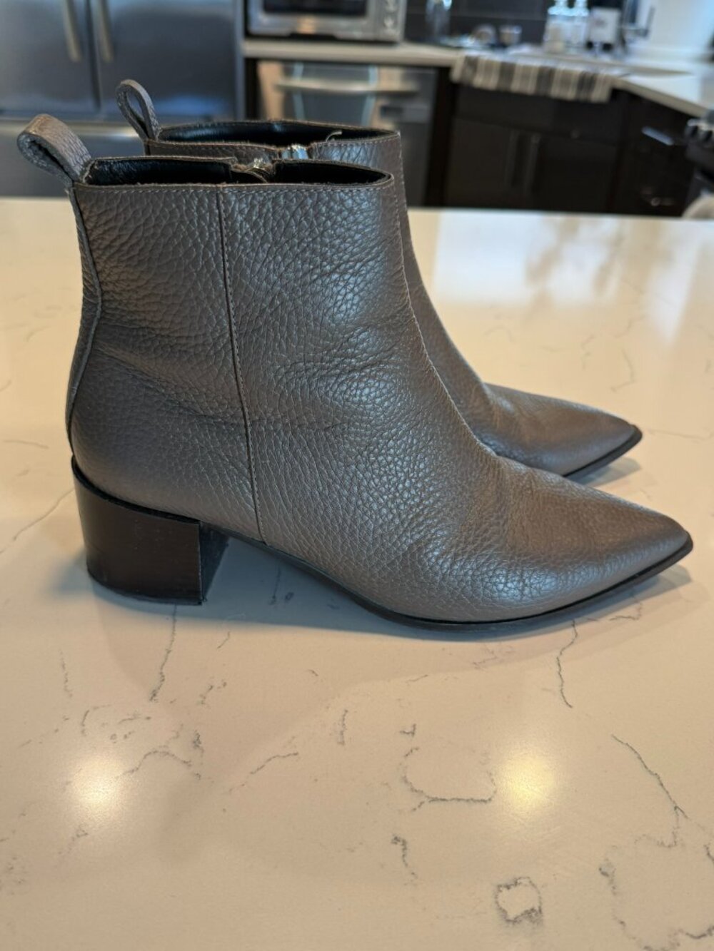 Everlane Grey Booties size 8